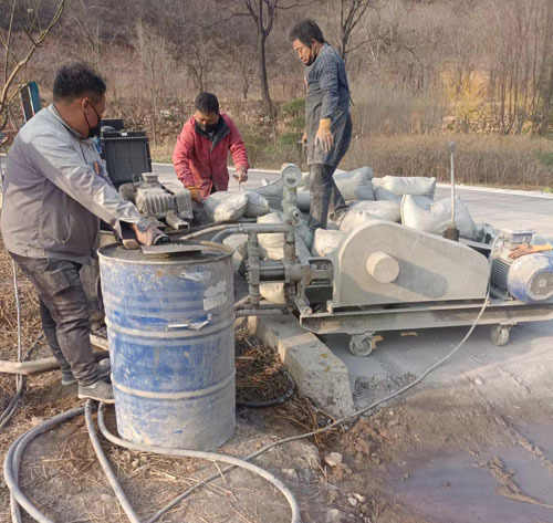 庄浪路面下沉注浆